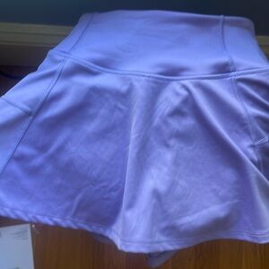 lavender athletic skirt